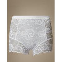 M&S Collection Isabella Lace High Waist Full Briefs