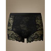 M&S Collection Isabella Lace High Waist Full Briefs