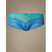 ms collection fishnet isabella lace brazilian knickers