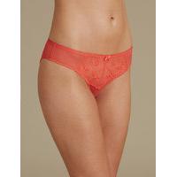 M&S Collection 2 Pack Embroidered Brazilian Knickers