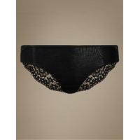 M&S Collection Vintage Lace Brazilian Knickers