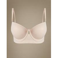 M&S Collection Low Back Padded Strapless Bra A-DD