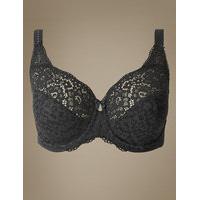 M&S Collection Vintage Lace Non-Padded Full Cup Bra DD-H