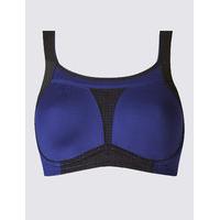 M&S Collection High Impact Non-Padded Full Cup Bra B-G