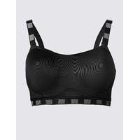 M&S Collection High Impact Padded Full Cup Sports Bra A-DD