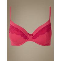 M&S Collection Lace Padded Full Cup Bra A-E