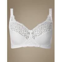 M&S Collection Vintage Lace Non-Padded Full Cup Bra AA-DD