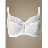 M&S Collection Embroidered Non-Padded Full Cup Bra DD-H