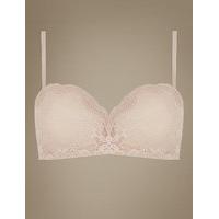 M&S Collection All Over Lace Bandeau Strapless Bra A-E