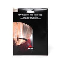 msr solid heat reflector with windscreen multi multi