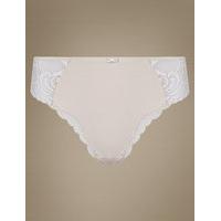 ms collection high rise lace thong