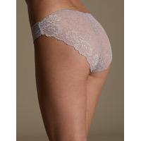 M&S Collection Rio Sweetheart All Over Lace Low Rise Bikini Knickers