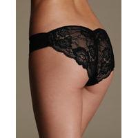 M&S Collection Rio Sweetheart All Over Lace Brazilian Knickers