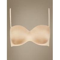 M&S Collection Perfect Fit Memory Foam Padded Strapless Bra A-E