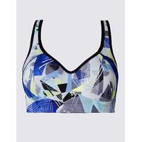 M&S Collection Breathable High Impact Underwired Padded Sports Bra A-G