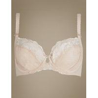 M&S Collection Hibiscus Embroidered Underwired Full Cup Balcony Bra B-E