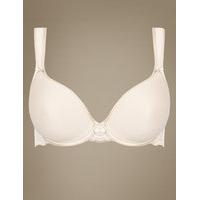 M&S Collection Fleur Lace Spacer Underwired Plunge T-Shirt Bra DD-G