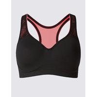 M&S Collection Breathable High Impact Underwired Padded Sports Bra A-DD