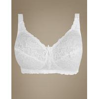 M&S Collection Total Support All-Over Fleur Lace Non-Wired Bra B-G