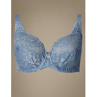 M&S Collection All-Over Fleur Lace Underwired Non-Padded Bra B-E