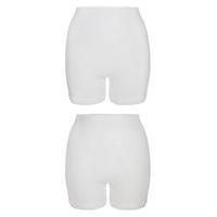 M&S Collection 2 Pack Pure Cotton Long Knickers