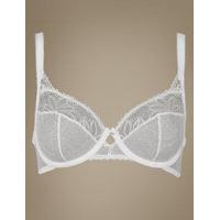 M&S Collection Arelia Lace Non-Padded Underwired Full Cup Bra A-DD