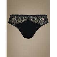 M&S Collection Arelia Lace High Leg Knickers