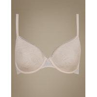 M&S Collection Feather Mesh Padded Light as Air Spacer Full Cup T-Shirt Bra A-E