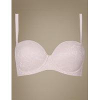 M&S Collection Youthful Lift Lace Padded Strapless Bra A-E