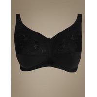 M&S Collection Total Support Embroidered Non-Wired Full Cup Bra D-K