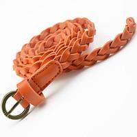 ms fashion leather fabric waist rope pendant waist rope