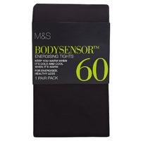 ms collection 60 denier body sensor energising opaque tights