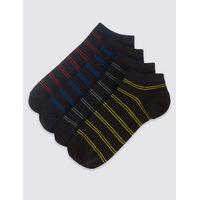 ms collection 4 pairs of cool freshfeet trainer liner socks
