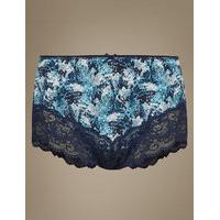 ms collection 2 pack light control snake print brazilian knickers