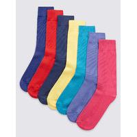 M&S Collection 7 Pairs of Cool & Freshfeet Assorted Socks