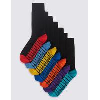 ms collection 7 pairs of cool freshfeet cotton rich socks