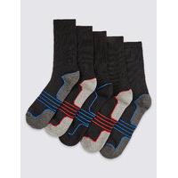 M&S Collection 5 Pairs of Cool & Fresh Sports Socks