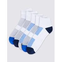 ms collection 5 pairs of sole heel toe socks