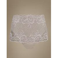 M&S Collection Light Tummy Control No VPL All Over Lace Thong