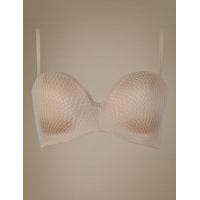 M&S Collection Zigzag Padded Strapless Bra A-E