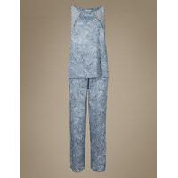 M&S Collection Pure Modal Printed Sleeveless Pyjamas