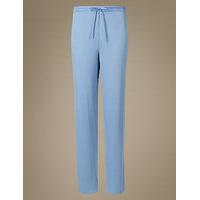 M&S Collection Straight Leg Pyjama Bottoms