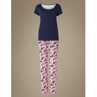 ms collection pure cotton printed short sleeve pyjamas