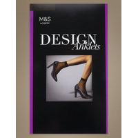 M&S Collection Fishnet Ankle High Tights