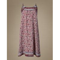 M&S Collection Floral Print Chemise