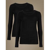 ms collection 2 pack heatgen thermal long sleeve tops