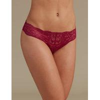 M&S Collection Floral Lace Bikini Knickers