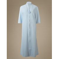 M&S Collection Quilted Zip Through Dressing Gown