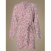 M&S Collection Folk Print Dressing Gown