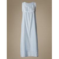 ms collection dobby built up shoulder nightdress